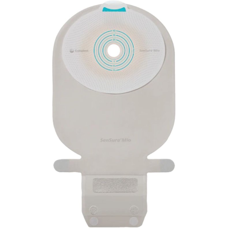 Ileostomipose, SenSura Mio, Maxi, gr�, 10-55 mm, 1-dels, t�mbar, opklipbar, vindue *Denne vare tages ikke retur*
