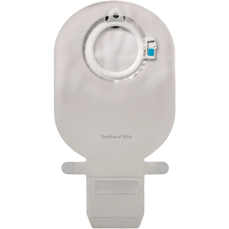 Ileostomipose, SenSura Mio Click, Maxi, gr�, 70 mm, 2-dels, t�mbar, med vindue *Denne vare tages ikke retur*