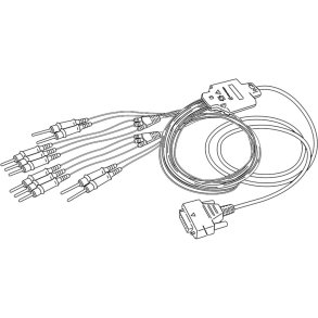 Patientkabel og elektrodes�t, Nihon Kohden, ekg, 10-leads *Denne vare tages ikke retur*