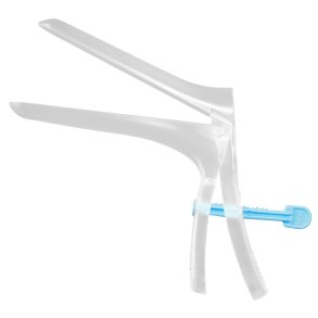 Speculum, Easyspec, M, 11,5cm, hvid, plast, selvholdende, usteril, engangs