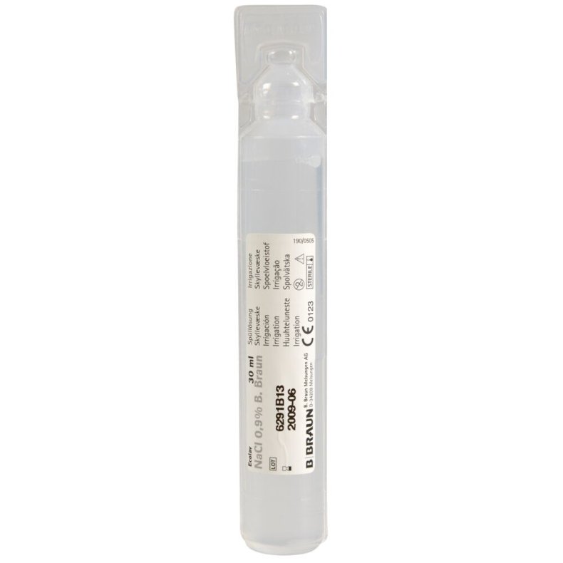 Skyllev�ske, 30 ml, NaCl 0,9%, isotonisk, steril *Denne vare tages ikke retur*