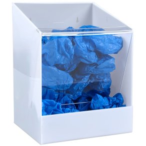 Multidispenserbox, 27x23x34,5cm, hvid, akryl, til v�goph�ng
