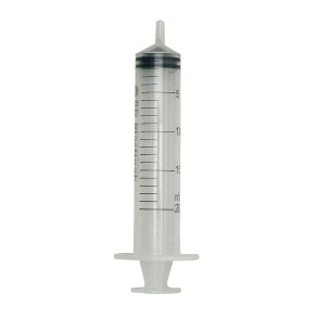 Spr�jte, BD Plastipak, 20 ml, transparent, luer, excentrisk, 3 komponent, steril, engangs *Denne vare tages ikke retur*