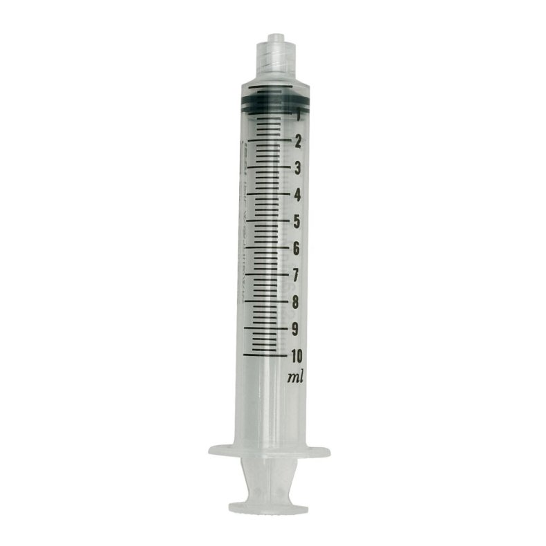Spr�jte, BD Plastipak, 10 ml, transparent, luer lock, centreret, 3 komponent, steril, engangs *Denne vare tages ikke retur*
