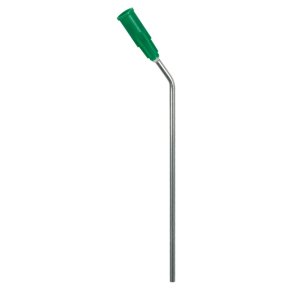�resug, Mediplast, 80x2mm, gr�n, PP/rustfrit st�l, b�jet vinkel, steril, engangs *Denne vare tages ikke retur*