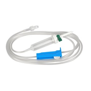 Infusionss�t, 210 cm, med udluftning, steril *Denne vare tages ikke retur*