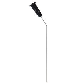 �resug, Mediplast, 70mm x 0,7cm, sort, PP/rustfrit st�l, b�jet vinkel, steril, engangs *Denne vare tages ikke retur*