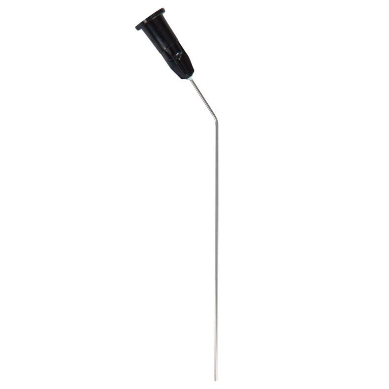�resug, Mediplast, 70mm x 0,7cm, sort, PP/rustfrit st�l, b�jet vinkel, steril, engangs *Denne vare tages ikke retur*