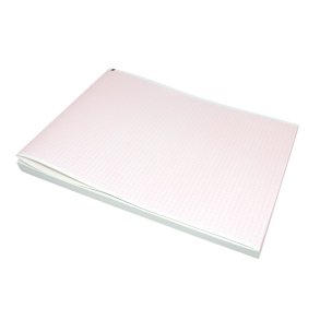 EKG papir, Schiller, Z-fold, 60m x 21x28cm, lyser�d, til Schiller AT-2, AT-2 plus, CS200 Thermo *Denne vare tages ikke retur*