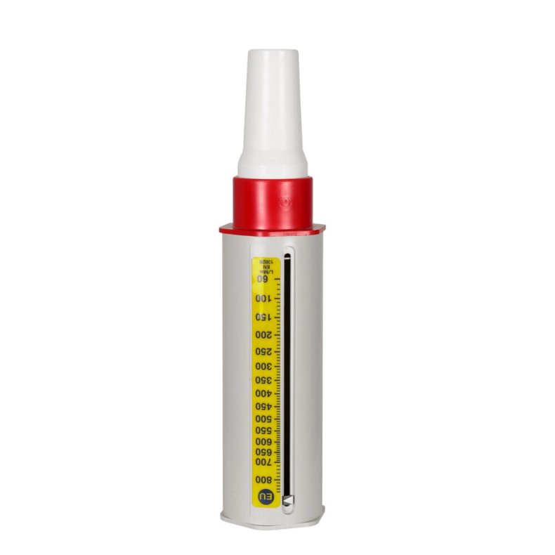 Peakflow-meter, Mini Wright, voksne, 60-800 liter/min.