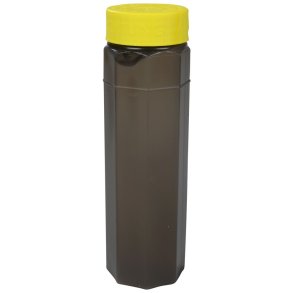Kanyleboks, Uson, 24,2cm, �7cm, 1000 ml, gr�, 8-kantet, med skruel�g
