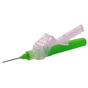 Blodpr�vetagningskanyle, BD Vacutainer Eclipse, gr�n, 21G, 1,25