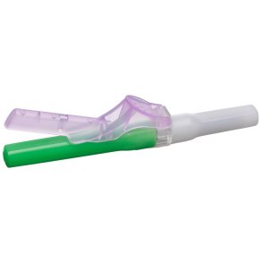 Blodpr�vetagningskanyle, BD Vacutainer Eclipse Signal, gr�n, 21G, 0,8x25mm, steril *Denne vare tages ikke retur*