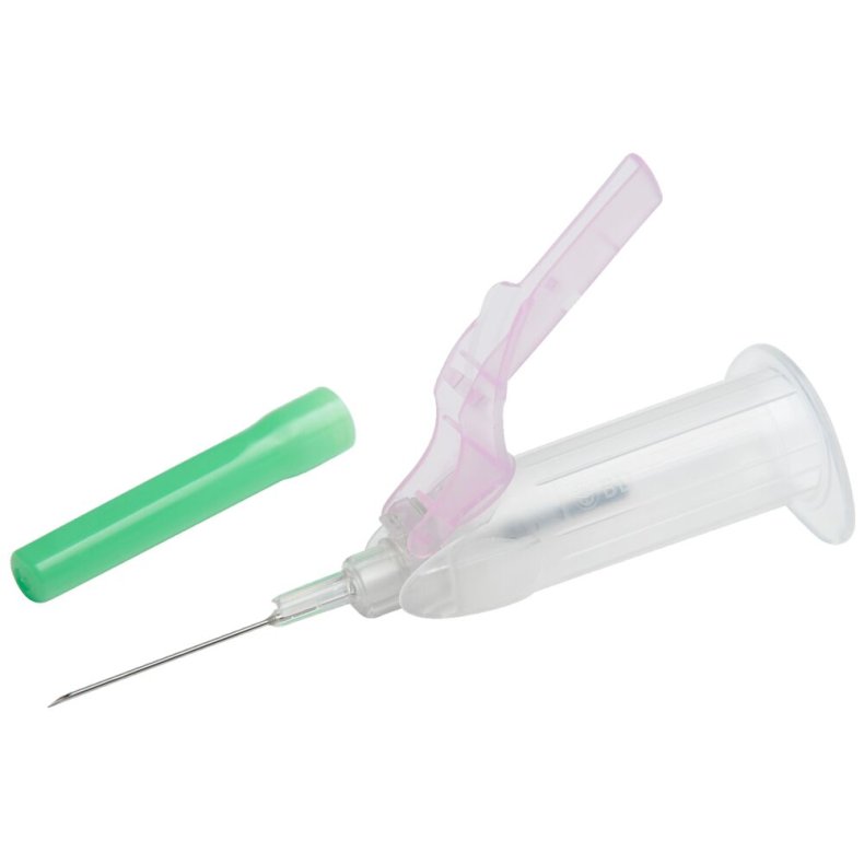 Blodpr�vetagningskanyle, BD Vacutainer Eclipse Signal, gr�n, 21G, steril *Denne vare tages ikke retur*