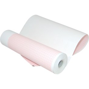 EKG papir, Mortara, 22m x 21cm, til Mortara ELI 230, rulle