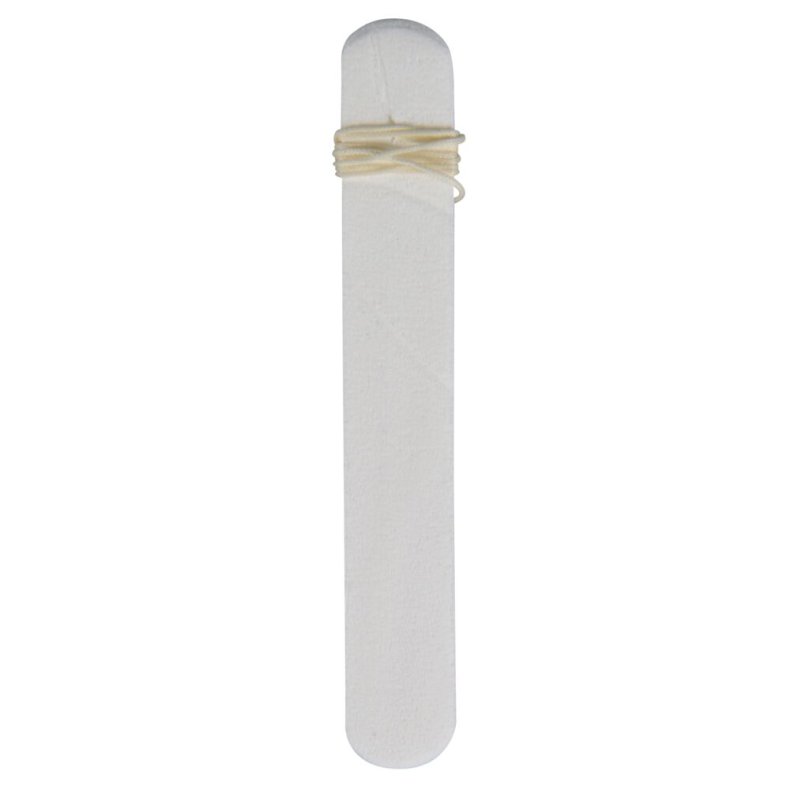 N�setampon, 8cm, hvid, med snor, steril *Denne vare tages ikke retur*