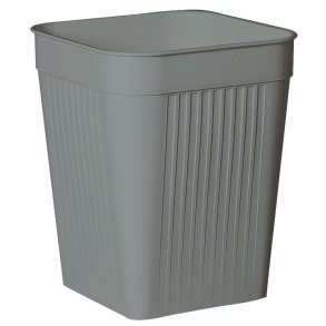 Papirkurv, Bantex, gr�, PP, 14 l, til tungt affald