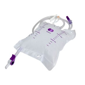 Urinpose, sengepose, Qufora U4, 120cm, 2000 ml, etkammer, DV/NRV, n�lefrit pr�veudtag, steril *Denne vare tages ikke retur*