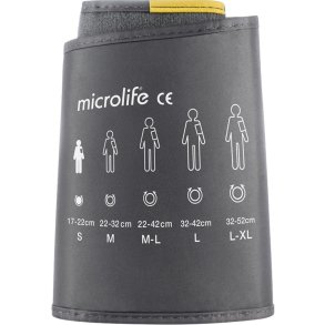 Manchet, Microlife, 4G Soft, M-L, med 1 slange, � 22-42 cm