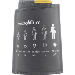 Manchet, Microlife, 4G Soft, L/XL, 570x150mm, med 1 slange, � 32-52 cm