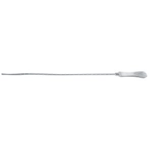 Uterinsonde, 32cm, �4mm, rustfrit st�l, b�jelig, Produceret af tysk kvalites st�r