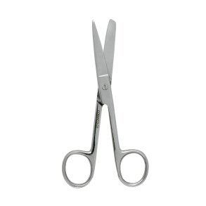 Kirurgisk saks, 13cm, rustfrit st�l, lige, spids/stump