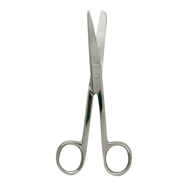 Sygeplejesaks, 14,5cm, rustfrit st�l, lige, spids/stump
