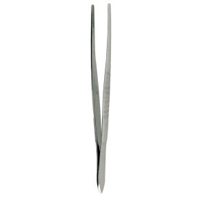 Pincet, 14cm, rustfrit st�l, lige, anatomisk, afrundet