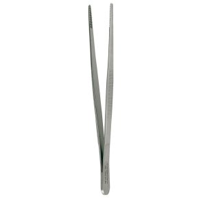 Pincet, 14,5cm, rustfrit st�l, lige, anatomisk, afrundet