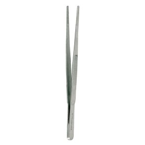 Pincet, 14,5cm, rustfrit st�l, lige, anatomisk, afrundet