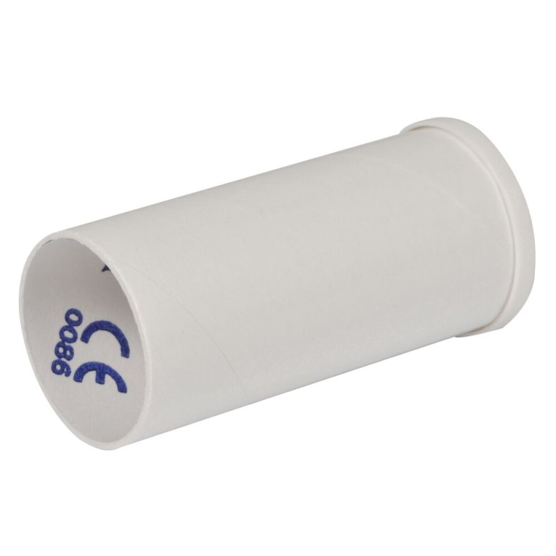 Mundstykke, Safeway, �2,8cm, hvid, med filter, rund, engangs