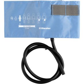 Manchet, Riester, 35,5x10cm, bl�, 1 slange, barn, � 13-17 cm *Denne vare tages ikke retur*