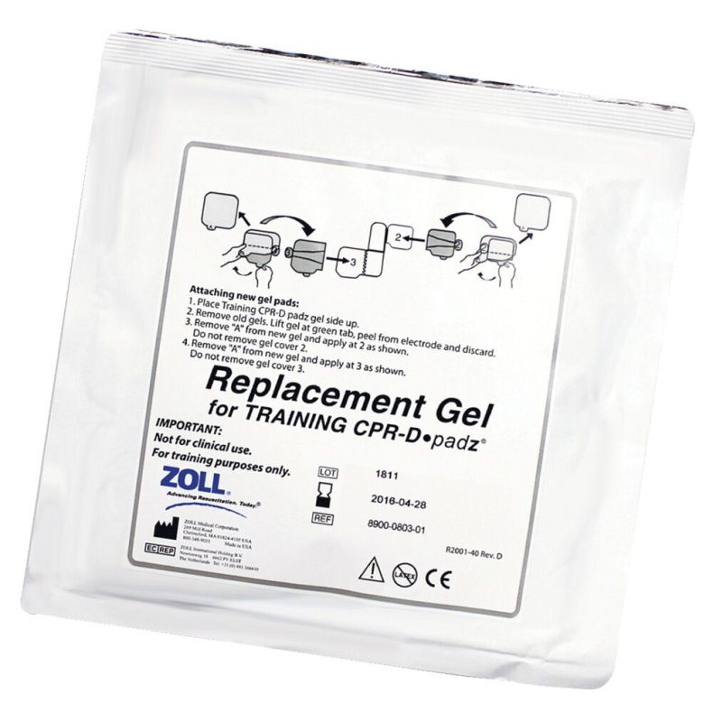 Pads, Zoll AED Plus, gelpuder til tr�ningspads *Denne vare tages ikke retur*