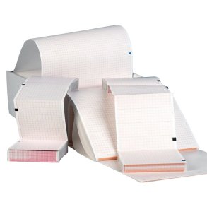 EKG papir, Schiller, Z-fold, 8cm *Denne vare tages ikke retur*