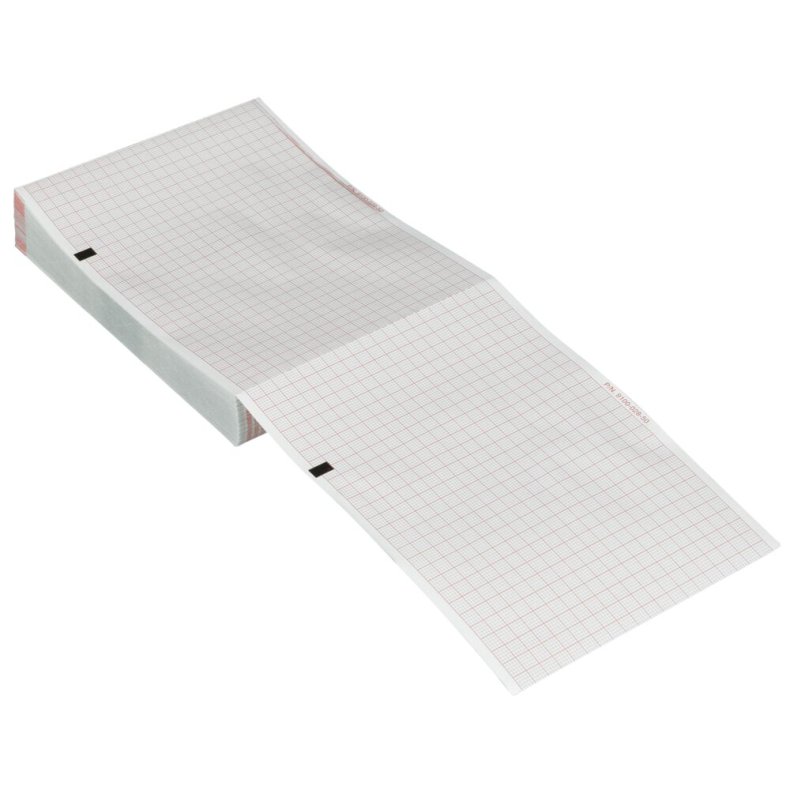 EKG papir, Mortara, Z-fold, 14x11cm *Denne vare tages ikke retur*