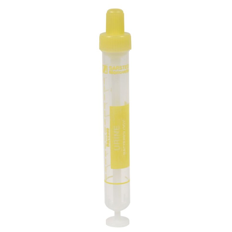 Urinmonovette, 10 ml, uden stabilisator (borsyre), steril *Denne vare tages ikke retur*