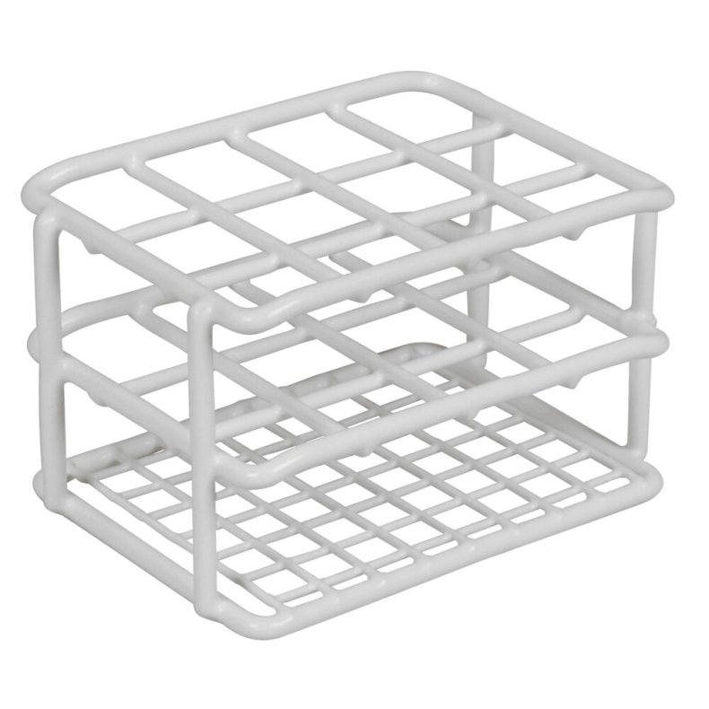 Tr�dstativ, hvid, PE/st�l, 3x4 huller, hul 18x18mm, 62mm h�j