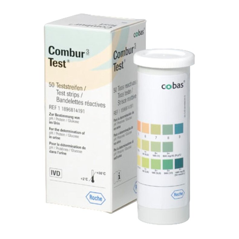 Urinstix, Combur, 3 *Denne vare tages ikke retur*