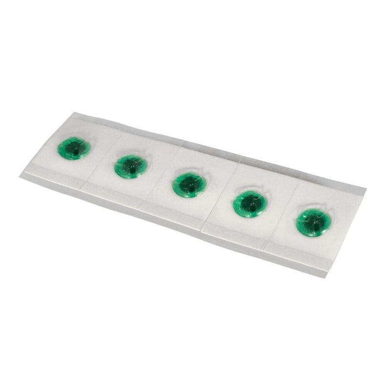 EKG-elektrode, White Sensor, hvid, 12 aflednings hvile-EKG, 4mm bananstik, (5 poser � 60 stk.)