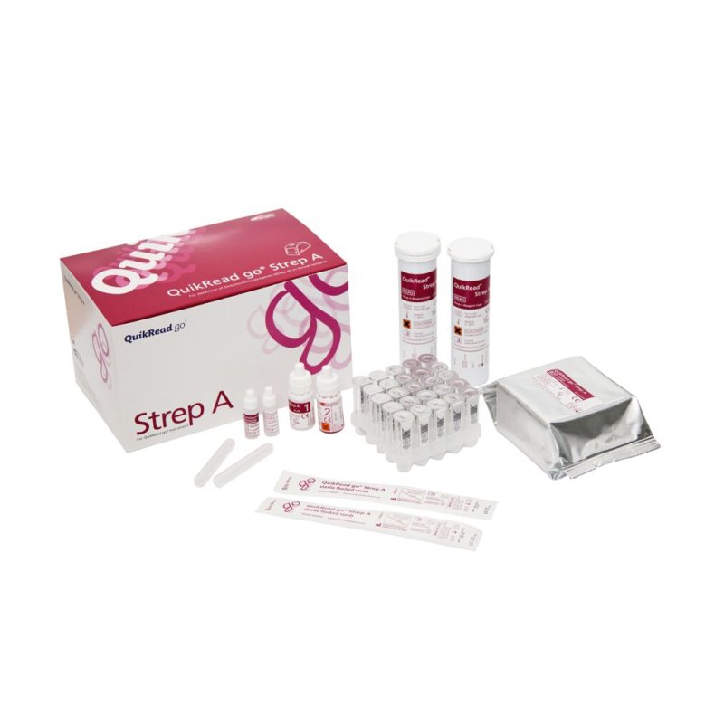 Strep A test, QuikRead Go, 1,118 kg