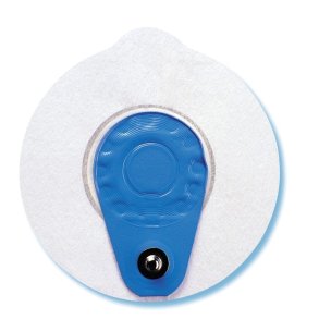 EKG-elektrode, Ambu BlueSensor VL, bl�, langtidsmonitorering, trykknap