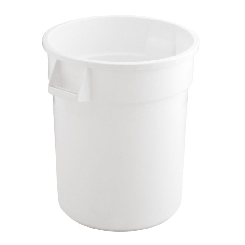 Affaldsspand, Rubbermaid Brute, hvid, PE, 75.7 l