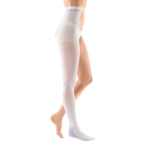 Antiembolistr�mpe, Mediven Thrombexin 18, AG, m.t�/hoftegjord, hvid, medium *Denne vare tages ikke retur*