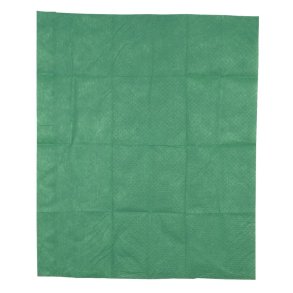 Afd�kningsstykke, Barrier, 3-lags, 90x75cm, gr�n, med kl�b, steril, engangs *Denne vare tages ikke retur*
