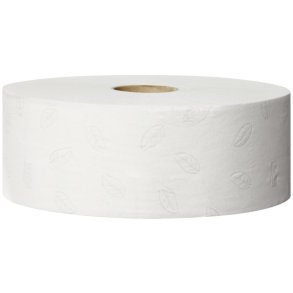 Jumborulle, Tork T1 Advanced, 1-lags, Midi, 500m x 9,7cm, �26cm, hvid, genanvendt papir