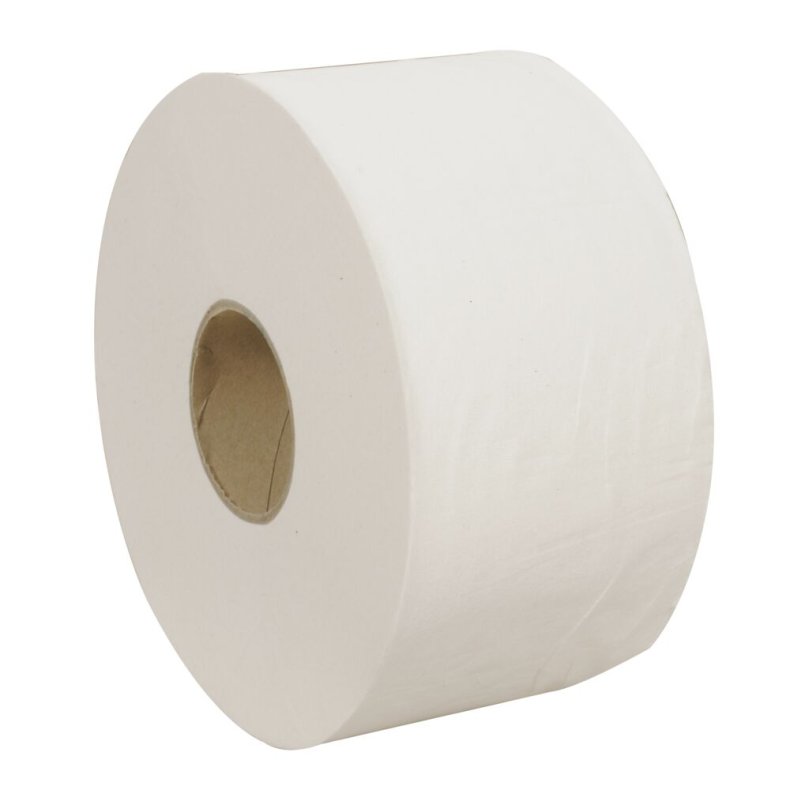 Jumborulle, Tork T2 Advanced, 1-lags, Mini, 240m x 9,7cm, �18,8cm, hvid, genanvendt papir