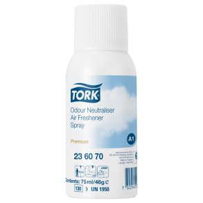 Duftspray, Tork A1 Premium, 75 ml, baseret p� lemongr�solie, uden parfume