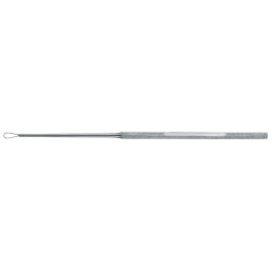 Cerumenslynge, Billeau, 16,5cm, rustfrit st�l, Fig. 3, �je: 0,8 cm *Denne vare tages ikke retur*