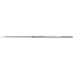 Cerumenslynge, Billeau, 16,5cm, rustfrit st�l, Fig. 3, �je: 0,8 cm *Denne vare tages ikke retur*