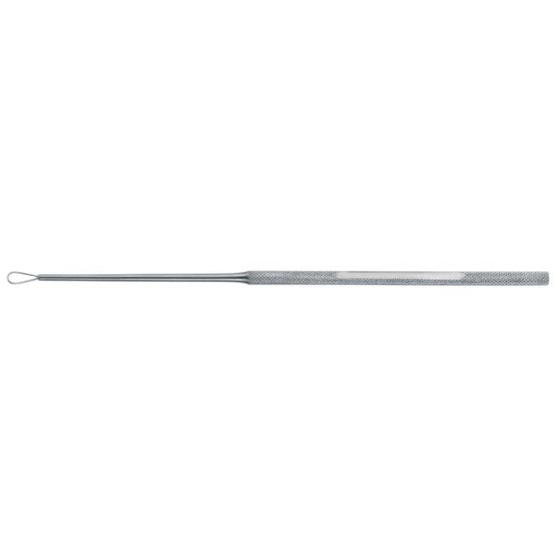 Cerumenslynge, Billeau, 16,5cm, rustfrit st�l, Fig. 3, �je: 0,8 cm *Denne vare tages ikke retur*